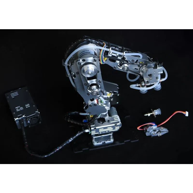 24D Industrial Robot Arm 4-Axis Stepping Mechanical Arm High Precision Planetary Reduction Motor For Gcode Programmable Robot