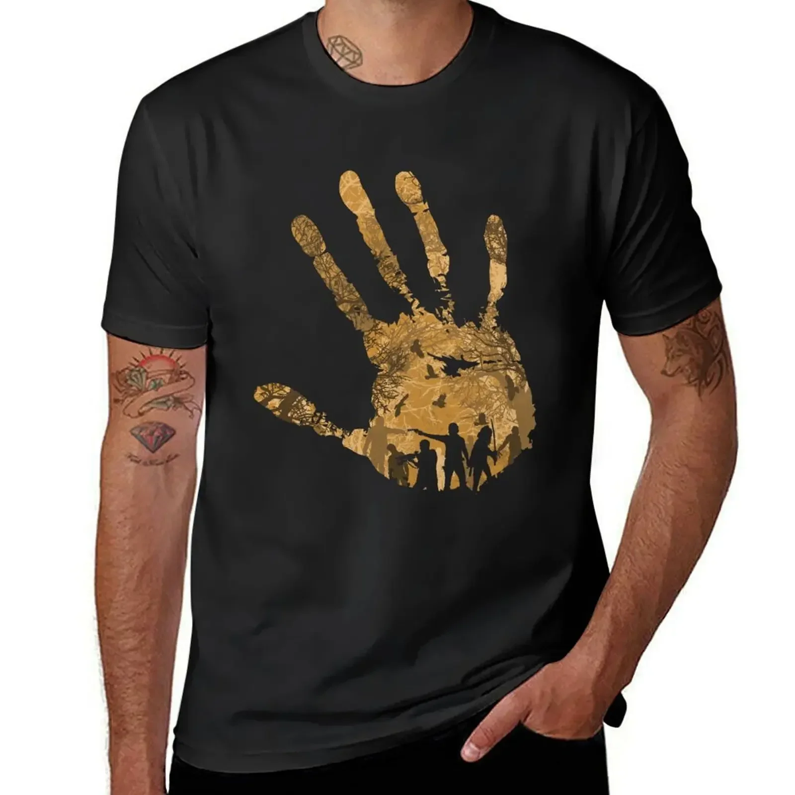 

The Dead Walk!! T-Shirt sweat summer top customizeds quick-drying mens t shirts casual stylish