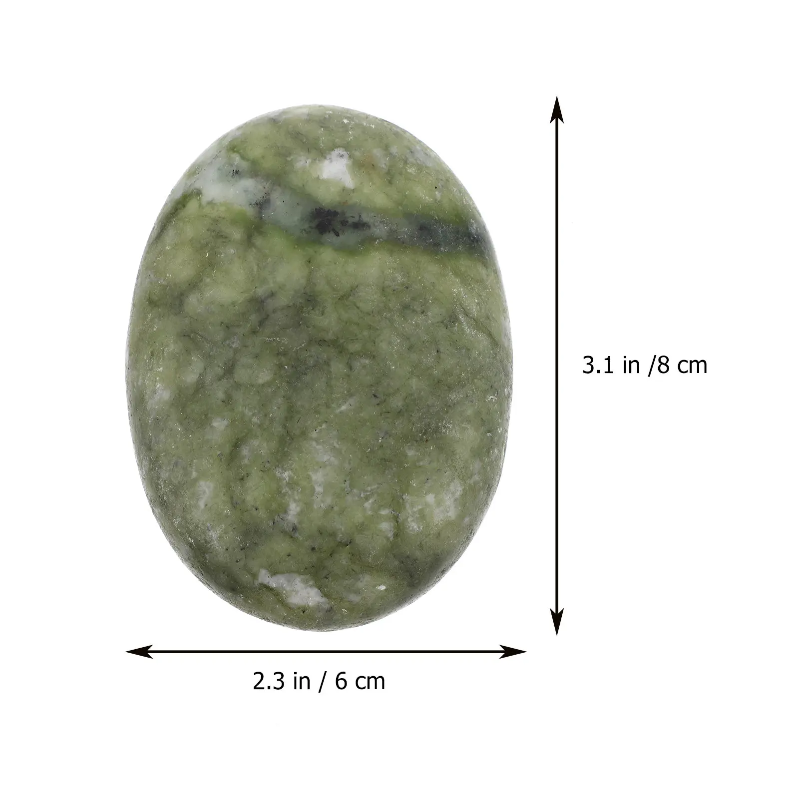 Round Hot Stone Massage Tool Designed for Traditional Chinese Therapy Safe Smooth Edges Easy Carry Gua Sha Massager Home Massage