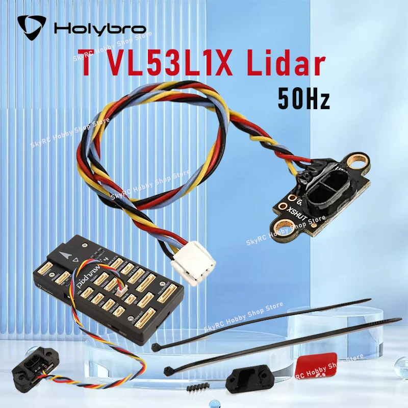 

ST VL53L1X Lidar 50Hz Holybro Accurate Ranging Up To 4m for PIXHAWK 4 Flight Controller RC Multirotor Airplanes