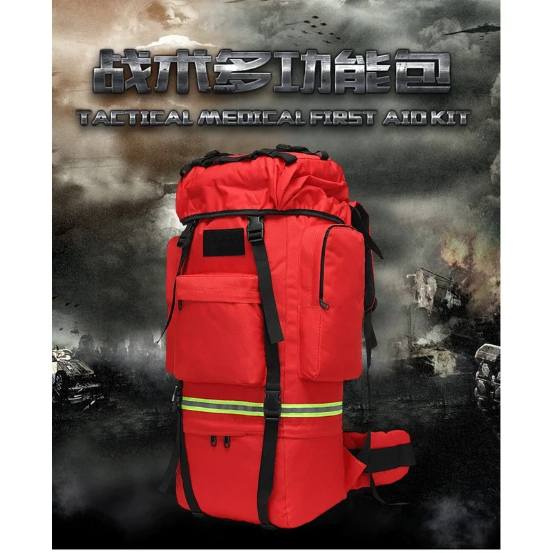 65L Waterproof Hiking Backpack Tactical Camping Climbing Rucksack Large Capacity Outdoor Travel Trekking Backpack for Men Women