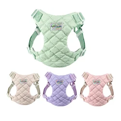 Pettorina per cani pettorina per animali domestici traspirante impermeabile Anti-breakaway Outdoor Walking gilet portatile sul petto per cani di taglia piccola e media