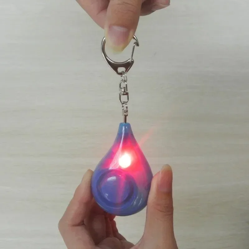 Water Drop Personal Anti-wolf Artifact Portable Bag Alarm Explosion Ladies Anti-wolf Alarm Self Defense Keychain Alarm