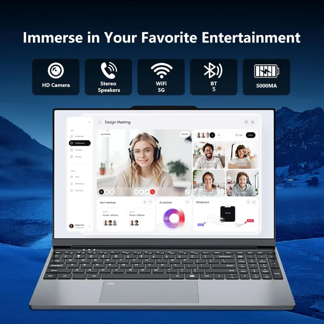2026 New laptop 15.6 Inch Windows 11 Intel Core i9 9900 16GB RAM 1TB 2TB SSD Fingerprint Unlock Study Office Pc Gaming Laptops 5 2026 New laptop 15.6 Inch Windows 11 Intel Core i9 9900 16GB RAM 1TB 2TB SSD Fingerprint Unlock Study Office Pc Gaming Laptops 5