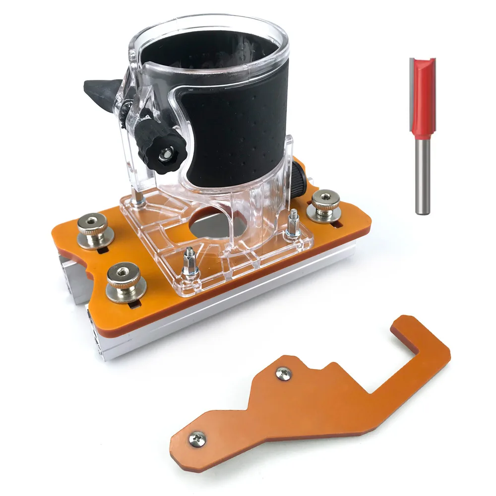 2-in-1 Invisible Fastener Slotting Jig | Cabinet Joinery
