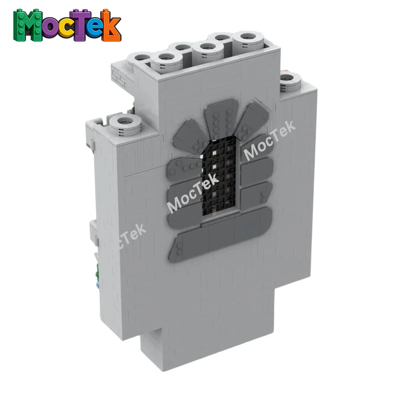 

Ретро-панель для стен в средневековом стиле, альтернативная модель MOC, дизайн стены старинного замка для коллекции и настольного декора