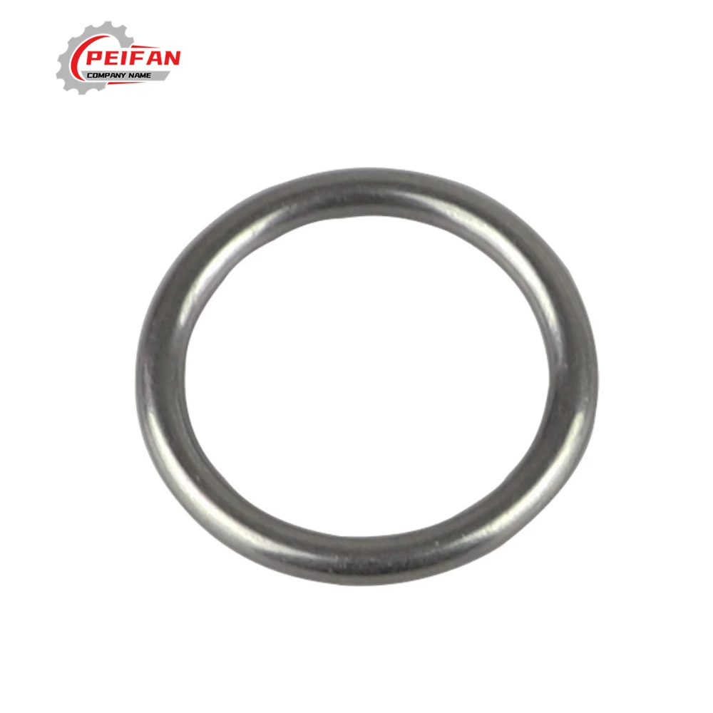 304 Stainless Steell Ring O-ring Ring Seamless Welded Ring Metal Connection Ring Diameter M5*15 20 25 30 35 40 45 50 60