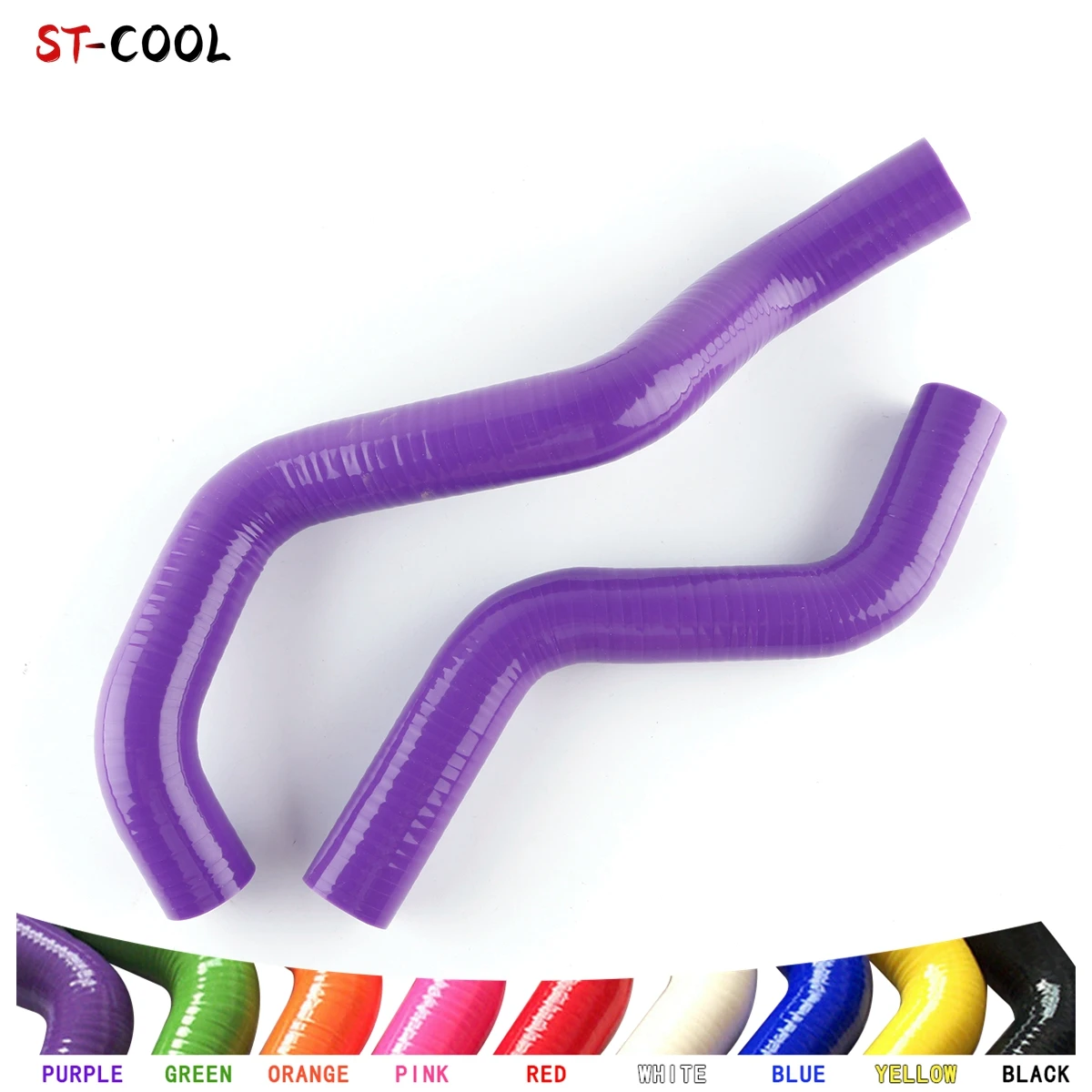 For 1999-2005 Toyota Altezza GXE10 RS200 Lexlis SXE1 Radiator Hoses 2000 2001 2002 2003 2004 Silicone Tubes Kit 2Pcs 11 Colors