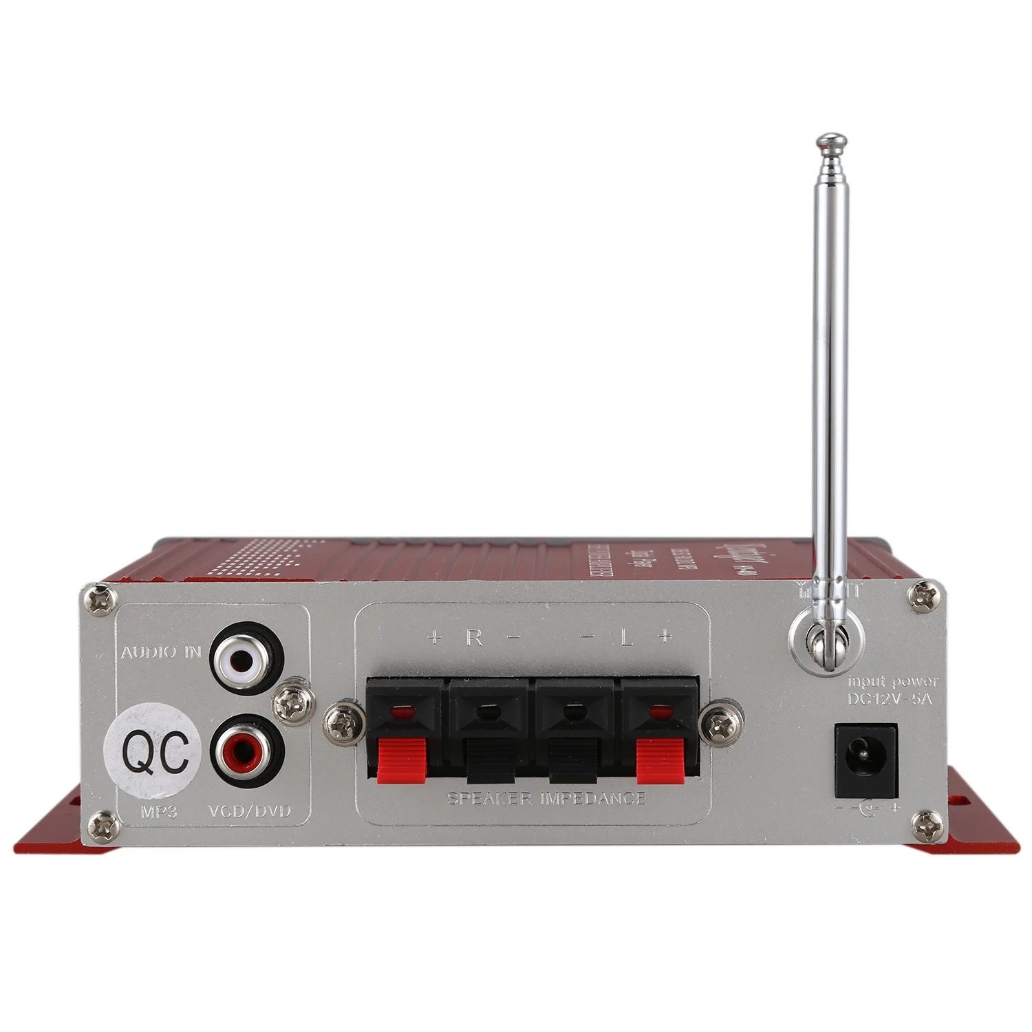 The New  -400 Hi-Fi Car Stereo Amplifier Radio Mp3 Speaker With Fm Lcd Display Power Player For Auto Motorcycle Remote Control