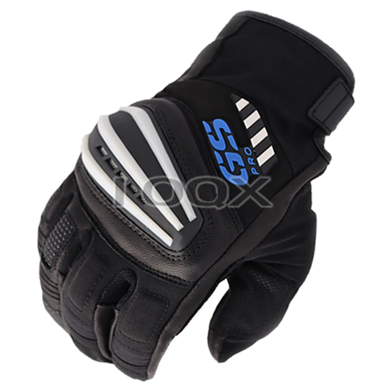 4 Farben Motorrad Rallye 3 GS Lederhandschuhe für BMW Motorrad Guantes Motorrad Roller Schwarz Blau Luvas Unisex Herren