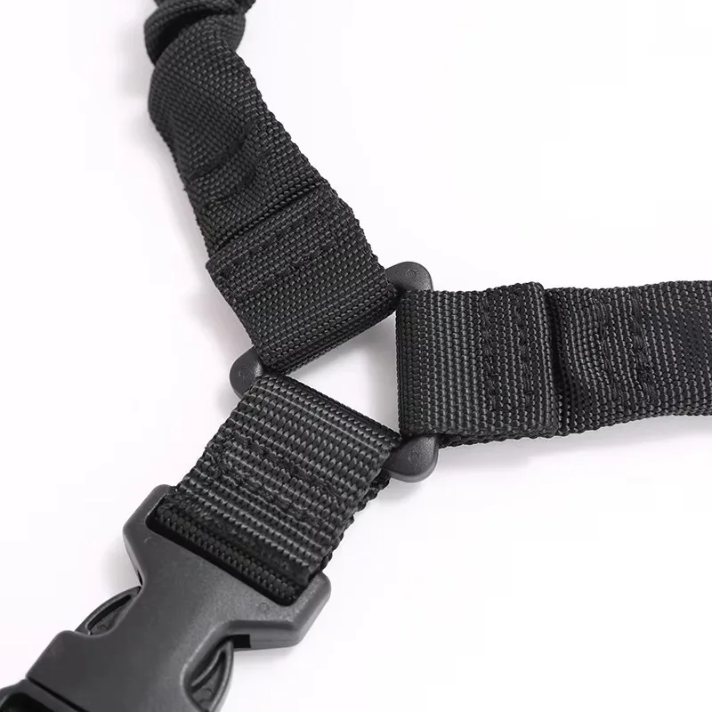 Outdoor Single Point Tactical Harness CS Tactical Gun Rope Diagonal Safety Rope Tactical Camouflage Belt for Men and Women