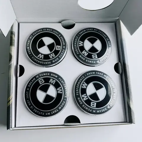 BMW 그룹 4개 56MM 68MM 플로팅 휠 센터 캡 (BMW M E39 E46 E60 E90 F10 F30 G32 G38 G01 G02 G05 F45 F46 F48 F49 F39 F90 용)
