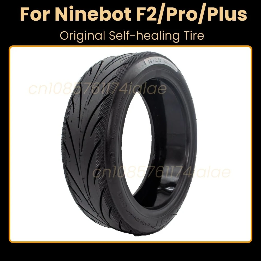 

Self-repairing Tubeless Tire for Ninebot F2 Electric Scooter F2Plus F2Pro F40D F30D KickScooter 10*2.50 Front Rear Jelly Tyre