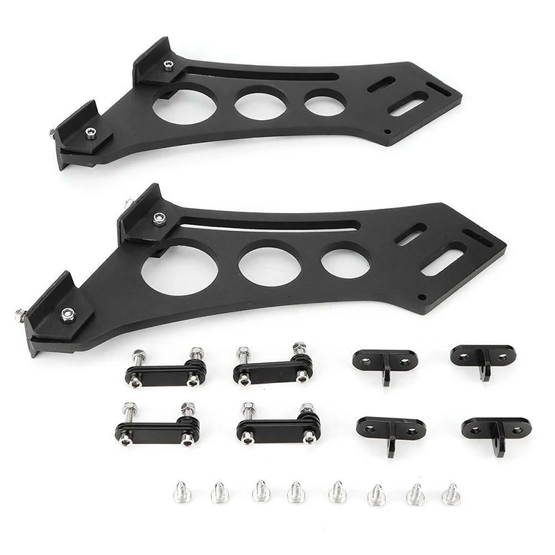 5/7/10inch Universal Aluminum Alloy Car Rear Wing Trunk Racing Tail Spoiler Legs Mount Brackets Auto Spoiler Accessories