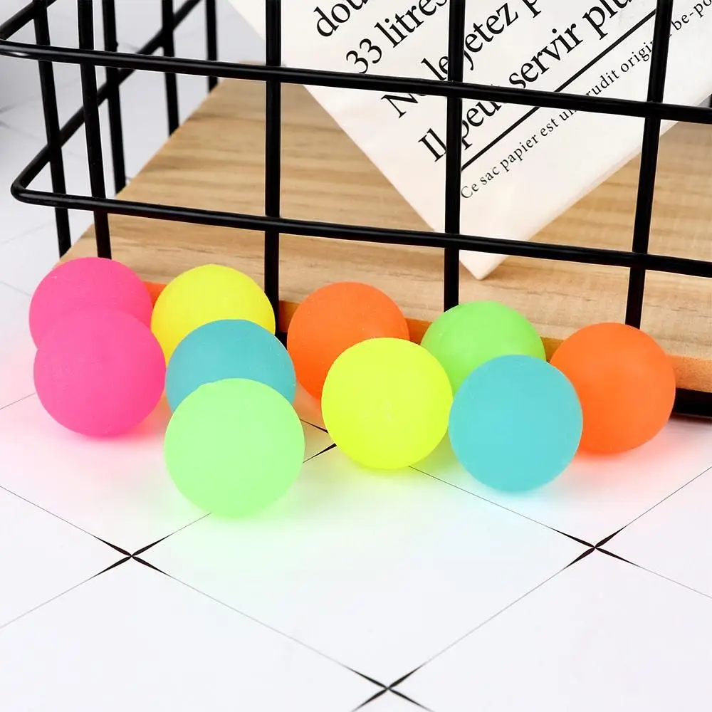 Kids Dark Glow In The Dark Moonlight Gift Luminous Orb Bounce Orb Noctilucent Toys