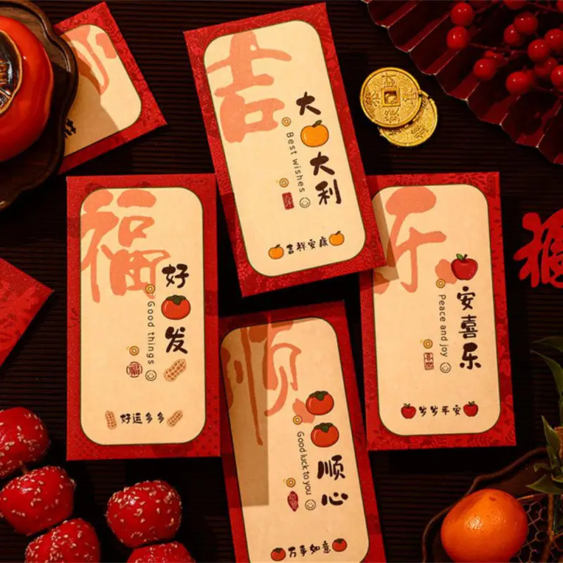 Creatieve Rode Envelopzak Omgekeerde Gesp Cartoon Bronzing Zodiac Dragon Laser Rode Envelop Grote Gedali Rode Envelop Uniek Ontwerp