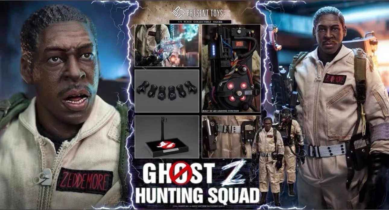 In Stock Original Present Toys 1/6 Ghostbusters -St Agent Sp Pt 