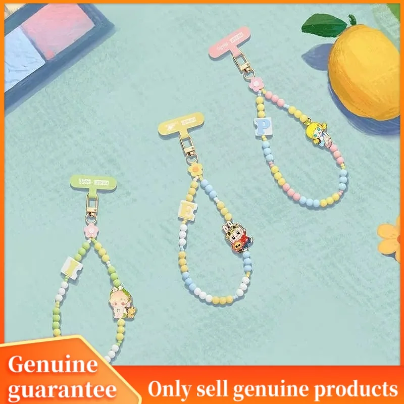 

Genuine Hand In Hand Series Phone Charm Mystery Box Skullpanda Labubu Dimoo Trendy Peripheral Customized Toys Blind Box Gifts
