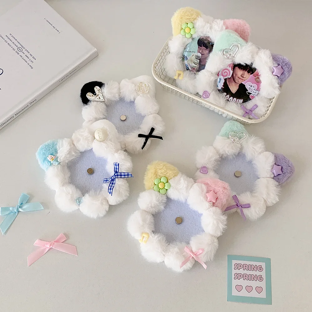 Cute Cartoon Cat Ears 58mm Barw Two-dimensional Girl Badge Decoration Star-chasing Anime Barw Storage Protection Bag