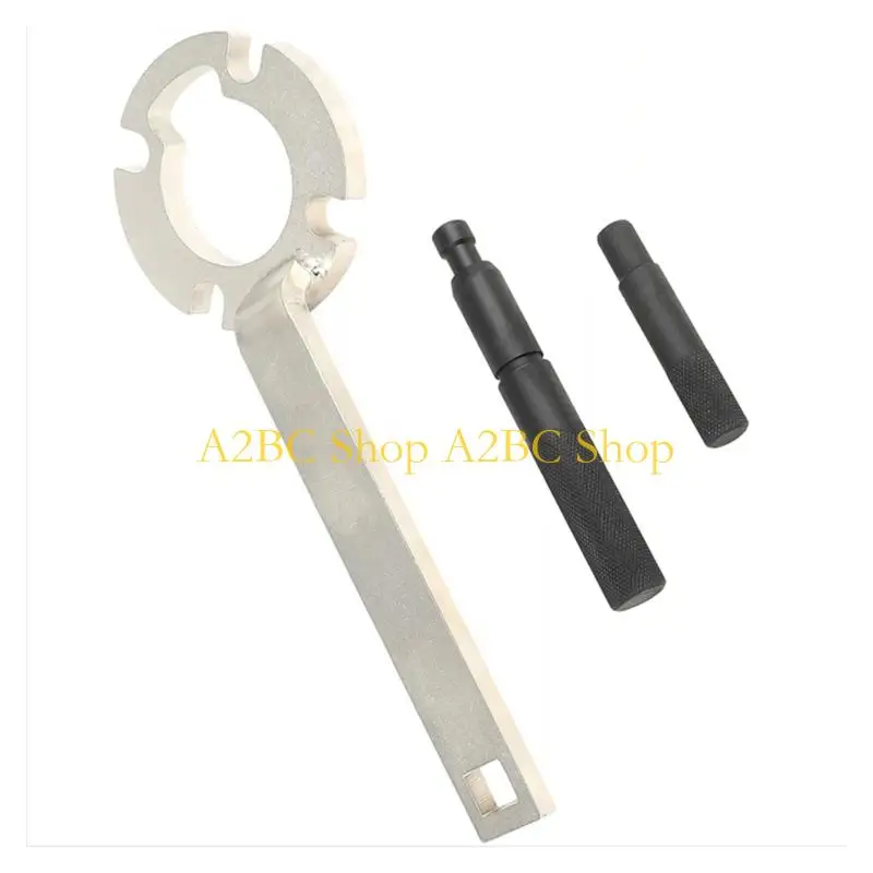 A2BC Professional Crankshaft Pulley Holding Tool Repair Tool Simple Installation for C70 S40 XC90 2.0L 2.4L 2.5L Engine