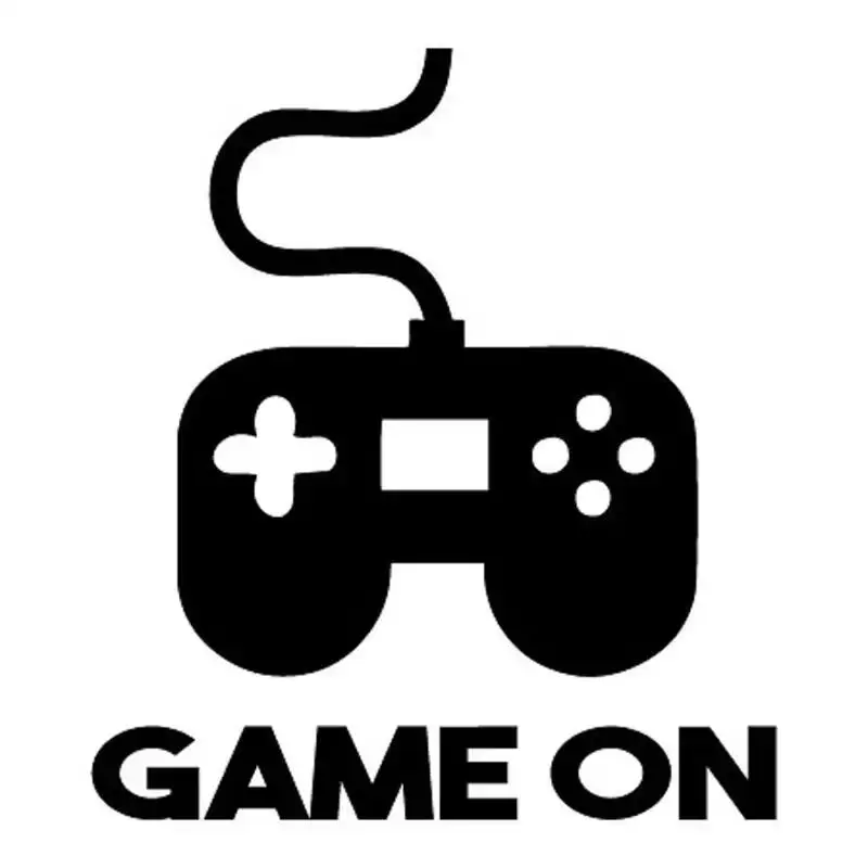 Game controller design, car windows, bumpers, motorcycle accessories, decorative vinyl car waterproof stickers