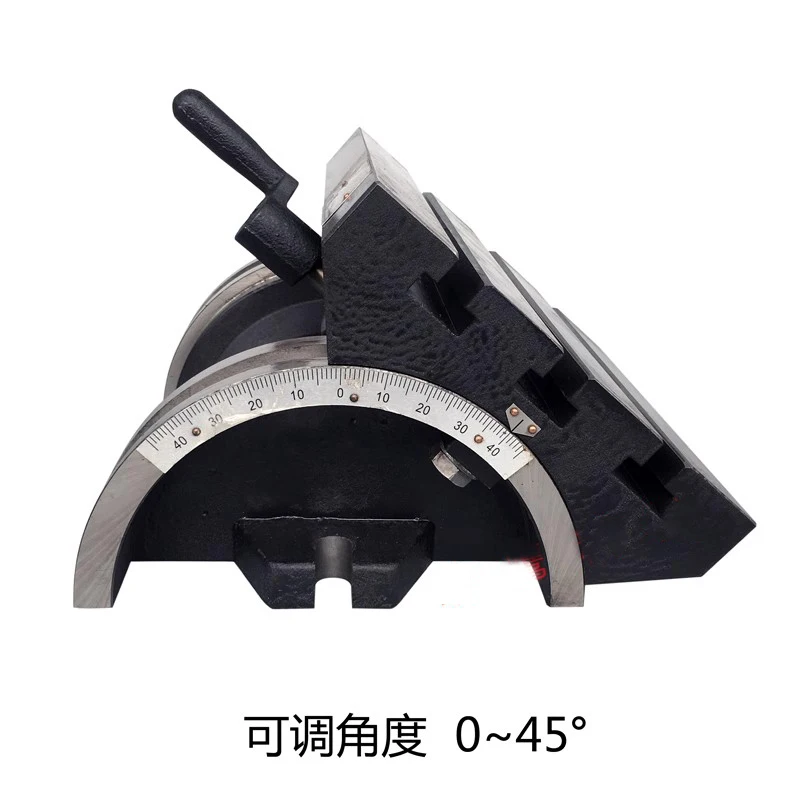 Adjustable Angle Worktable, Inclined Milling Machine, Machining Center Auxiliary Table, Heavy-duty Inclined Platform