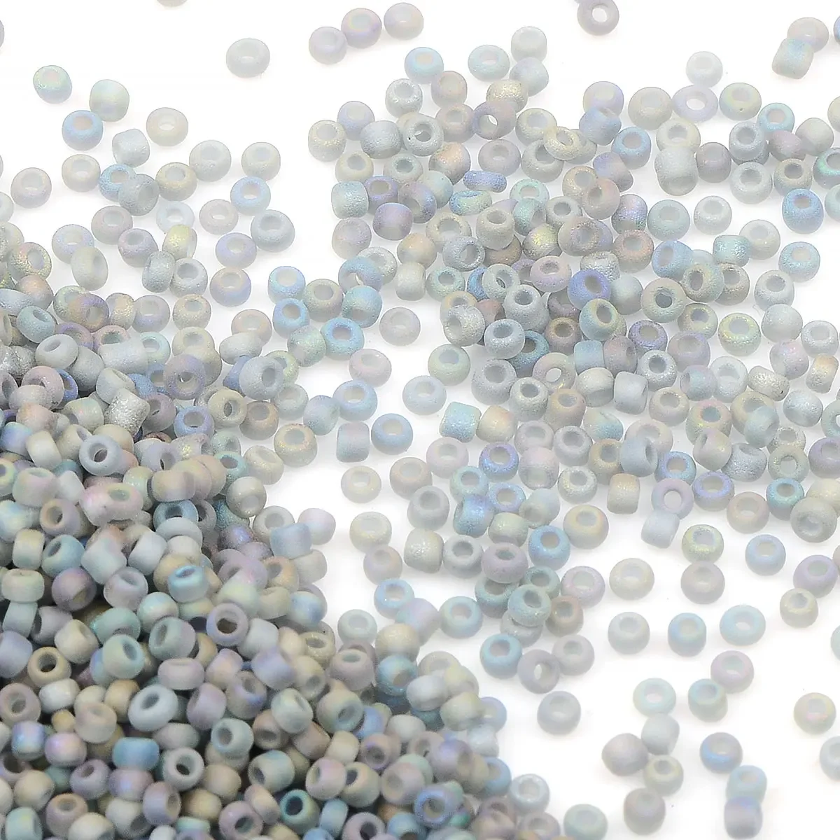 Approx.2200pcs 20g 2mm Matte Plating Czech Glass Beads  For Jewelry Making Seed Beads Charms Spacer Beads DIY Crafts