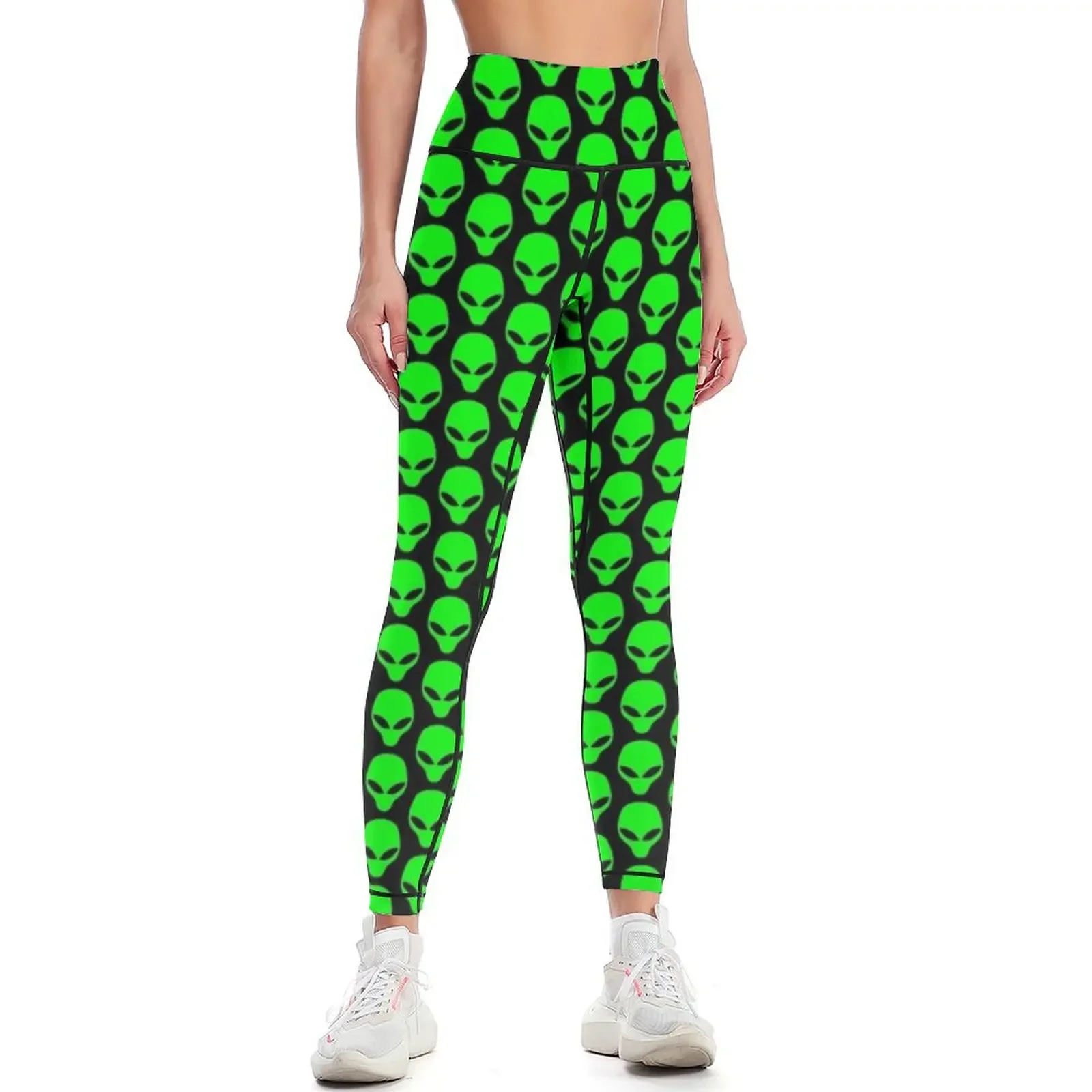 

Alien Head Leggings gym wear Sports pants woman sport set exercise clothing for Womens Leggings