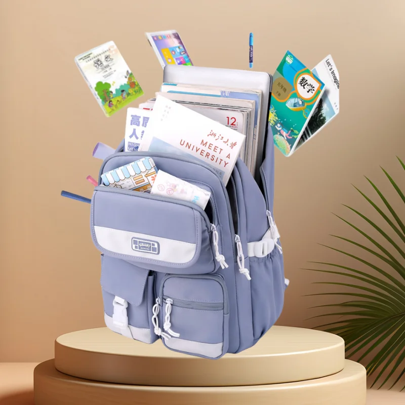 CFUN YA New Trend Junior Shool Bag For Students Multifunction Causal Backpack Teen Boys Girls Bookbag Children Bagpack Mochila