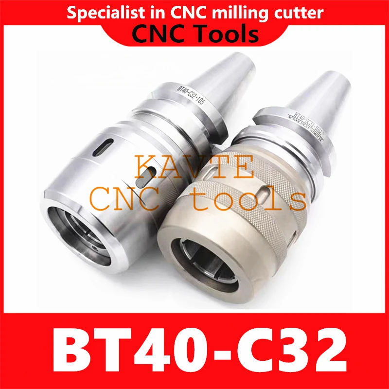 BT30 BT40 BT50 C20 C25 C32 precision Powerful Tool Holder Dustproof C type CNC Shank Machining Center BT Powerful Collet chuck