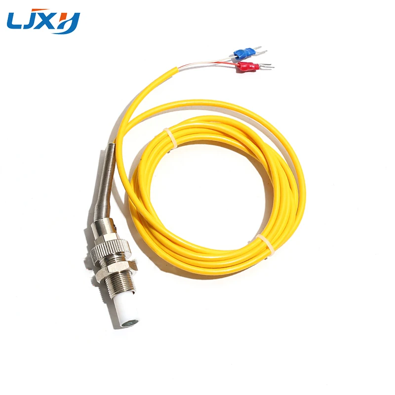 LJXH K type High-Accuracy Elastic Surface-Mounted Thermocouple M14*1 Threaded Probe for Electric Iron Production Line 2M