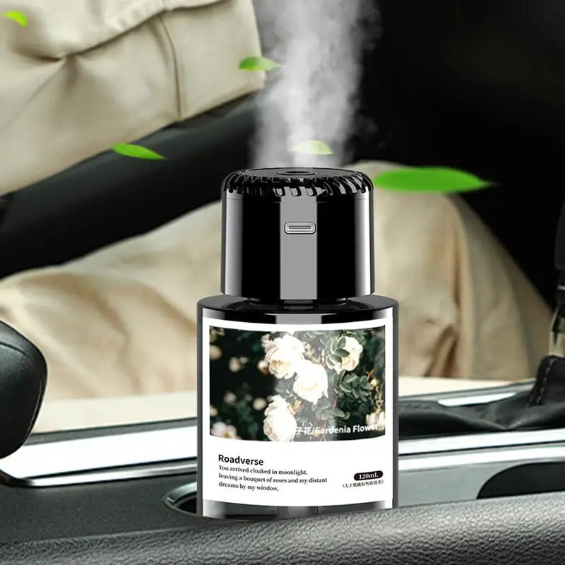 Car Air Refresher Home Aromatherapy With LED Light And Starry Light Home Aromatherapy Diffuser Car Fragrance Home Perfume