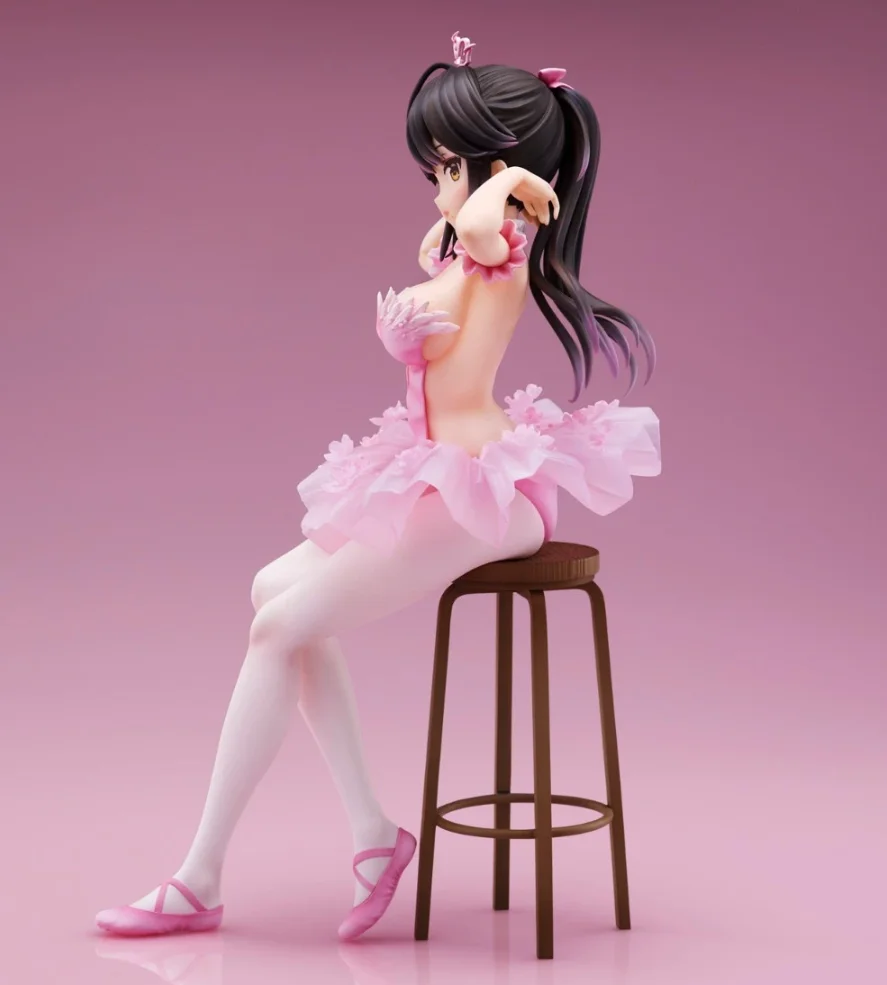 UnionCreative Flamingo Ballet Ponytail Girl Figures Toy Model Gift Collection Ornaments