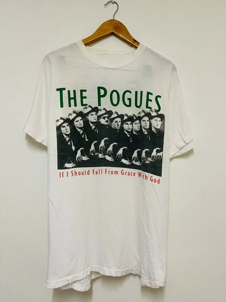 

The Pogues If I Shoul Fall от Grace, футболка, полный размер, Φ BE2278