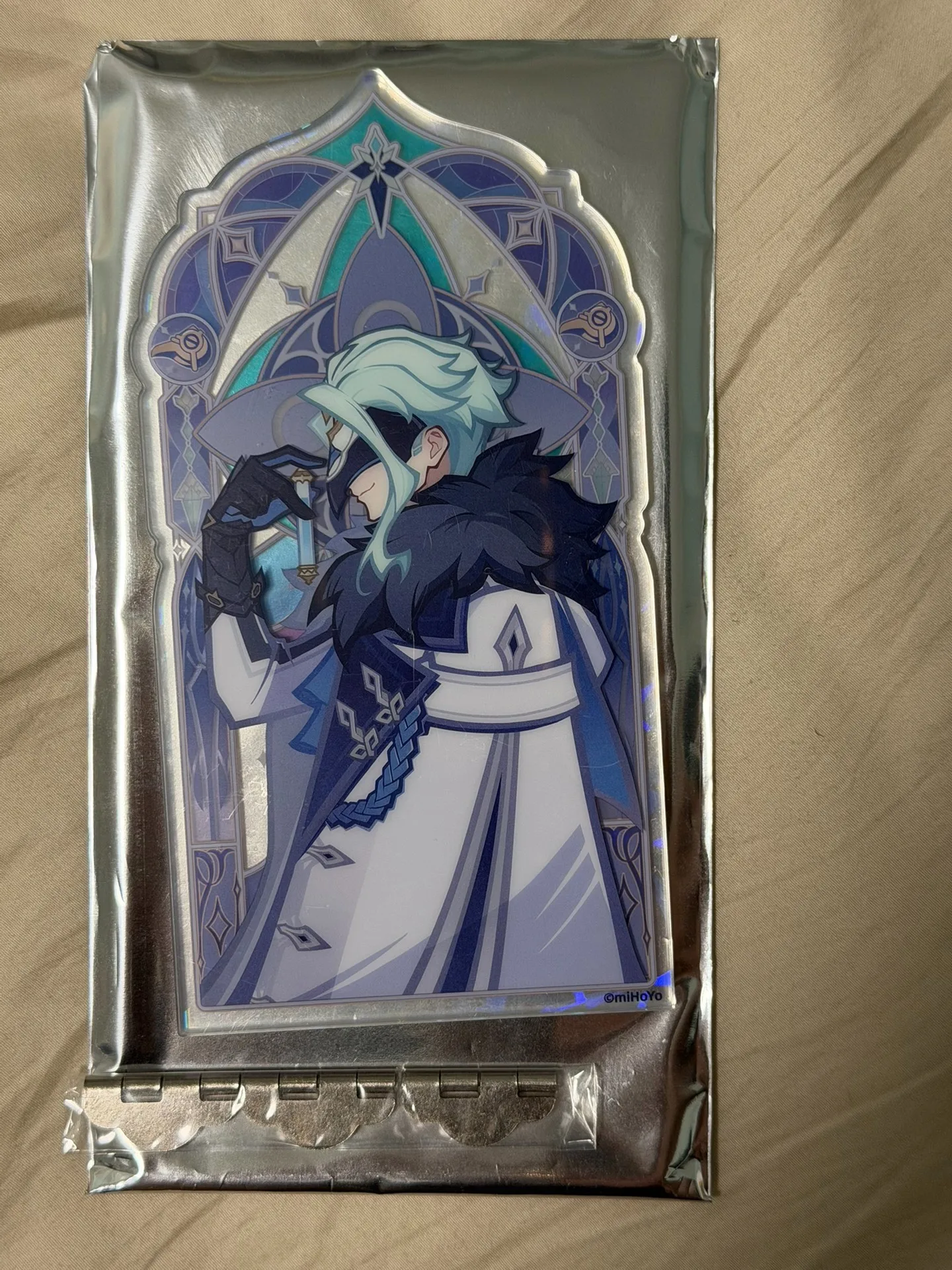 

Новое поступление 2024 года, на складе Genshin Impact Fatui Dottore, подставка серии Frost Flame, комбинированный светороздувный акрил ​ ​ Подставка