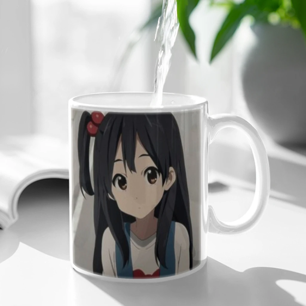 T-Tamako Market Anime Free shipping Ceramic Cup Coffee Oatmeal Breakfast Cup Creative Personality Mug