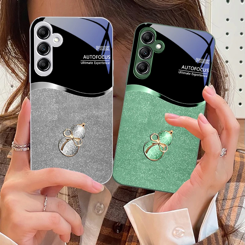 

Gradient Gourd Of Applesr For Samsung Galaxy A14 4G 20 30 52 20S 21S 22 A32 33 34 42 50 51 53 54 70 71 72 73 5G Glass Phone Case