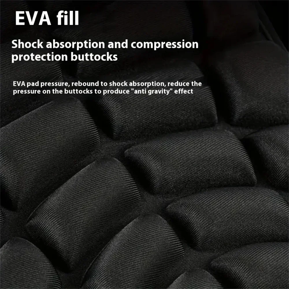 Universal Thickened Shock-Absorbing Motorcycle Electric Bike Seat Pad Heat Insulation Comfort Cushion for Riding