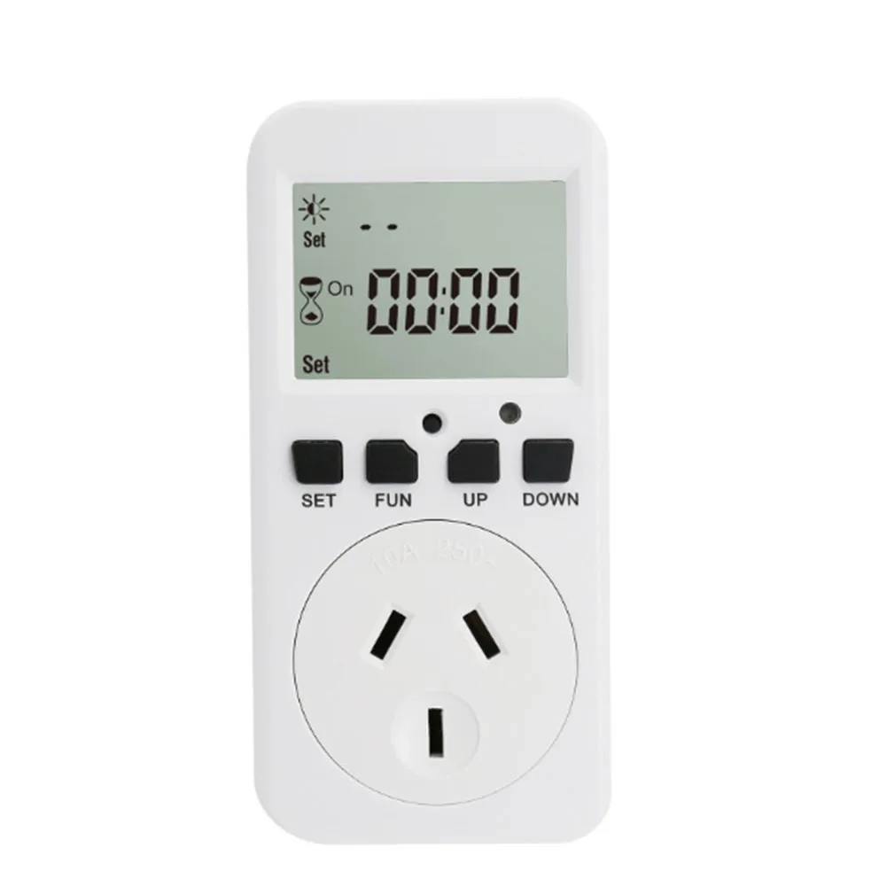 Daily Automation Digital Timer Socket Cycle Programmable Switch Cycle Programmable Timer Socket For Generators