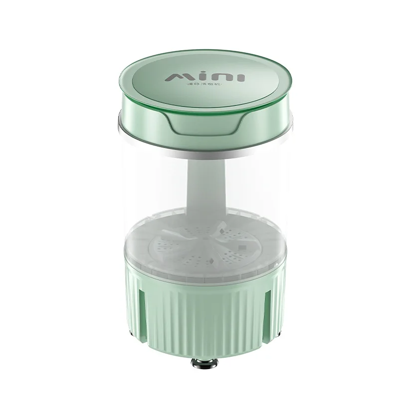 Mini Underwear Washing Machine Full Semi-automatic Washout Integrated Portable Washer for Baby Small Doesn't Take Up Space
