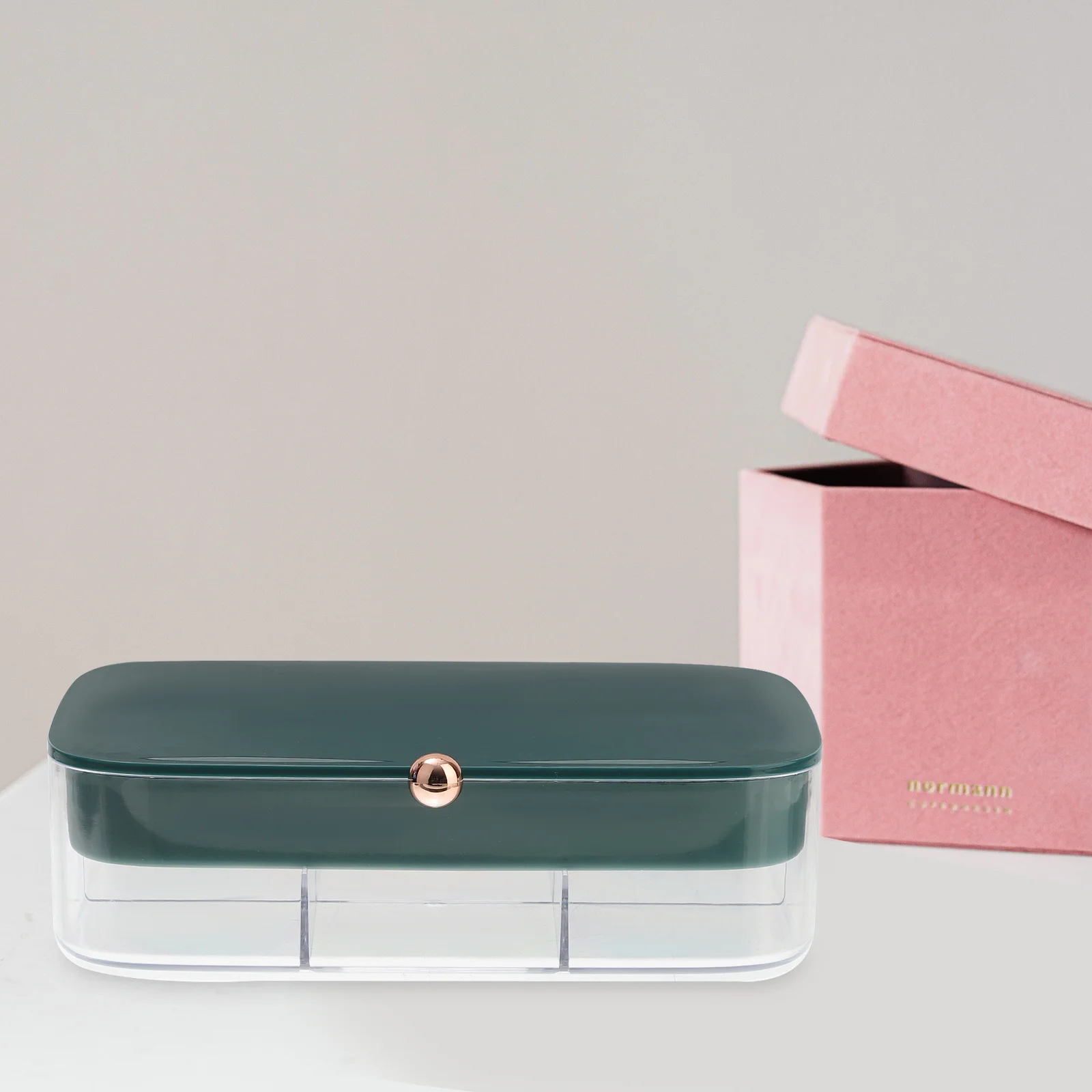 Jewelry Organizer Portable Travel Case Small Jewelry Box Earring Necklace Holder Lightweight Compact Stylish Gift