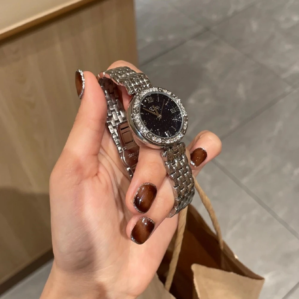Starry Sky New Women Watch Light Luxury Brand Stainless Steel Ladies Business Watches Female Student Fashion Quartz Wristwatches
