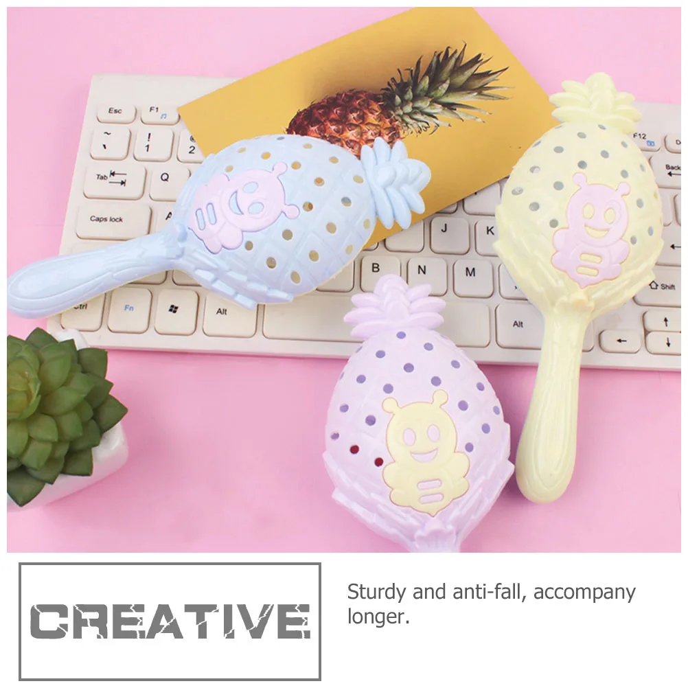 Hochet suspendu pour nourrissons, 3 pièces, couleur aléatoire, léger, sûr, développement sensoriel éducatif pour bébés et tout-petits