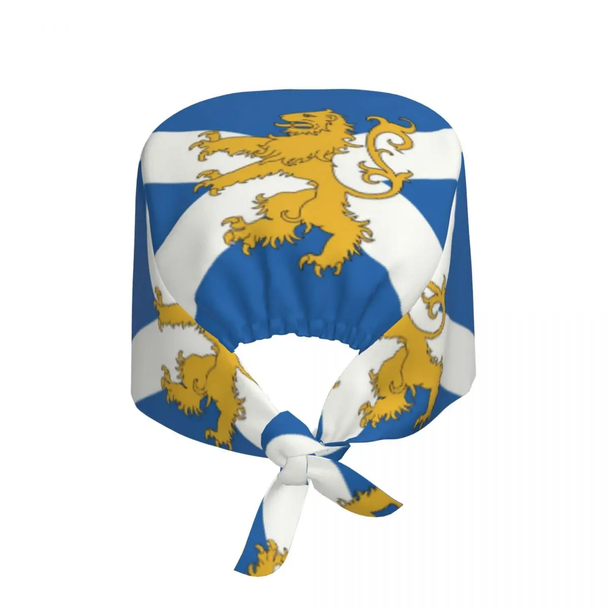 اسكتلندا العلم الاسكتلندي مع الأسد تنفس فرك قبعة الجراحية فرك قبعات ممرضة قبعة طبية العمل الدعك قبعة للجراحة الطبية