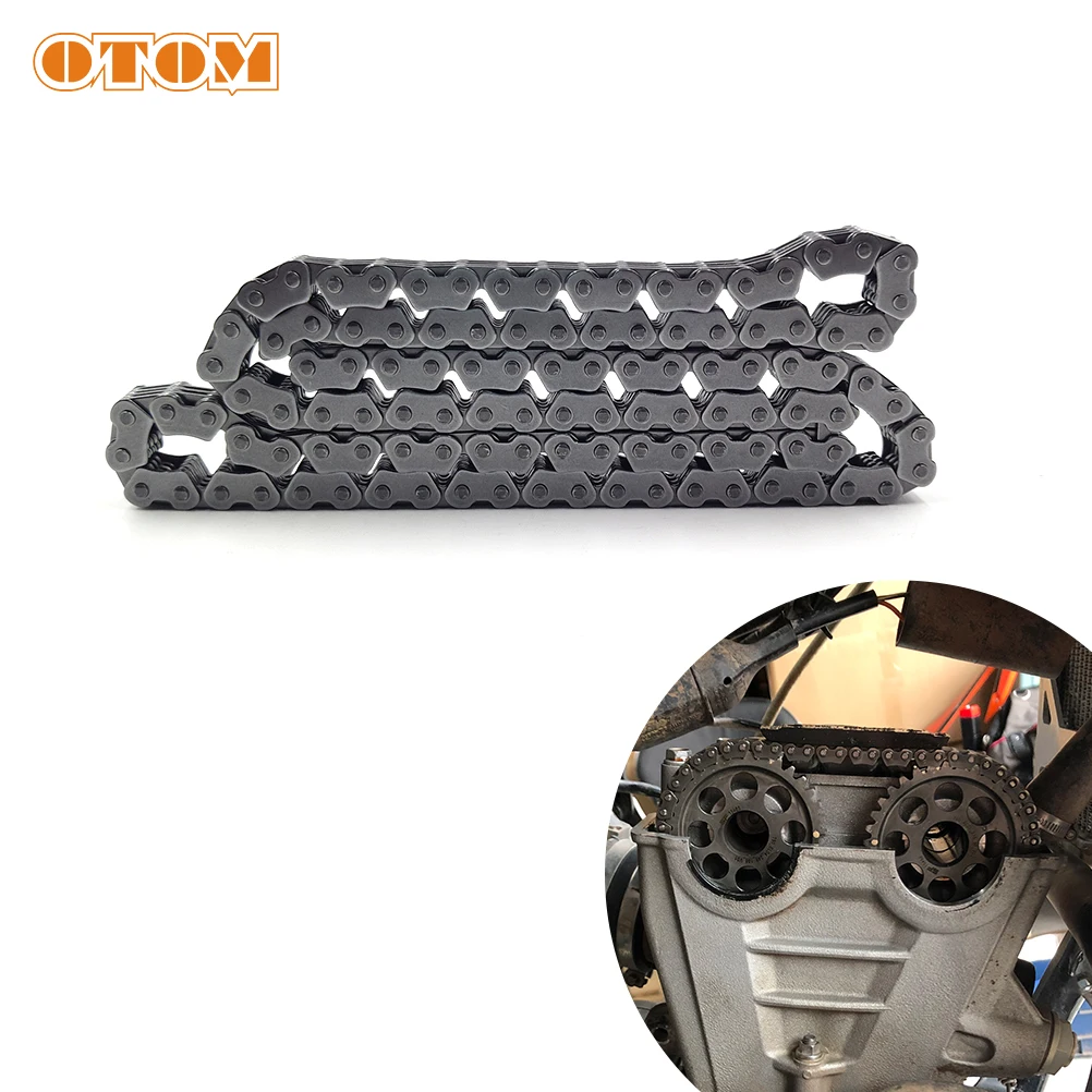 OTOM Motorcycle Chain Set Motorbike Engine Accessories Cam Timing Chain 110 Link 79236013100 For KTM HUSQVARNA 250 350 FC FE FX