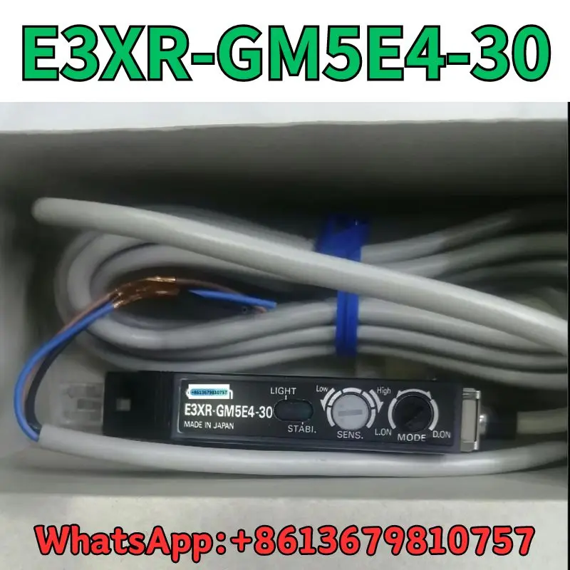 Used E3XR-GM5E4-30 fiber amplifier test OK Fast Shipping