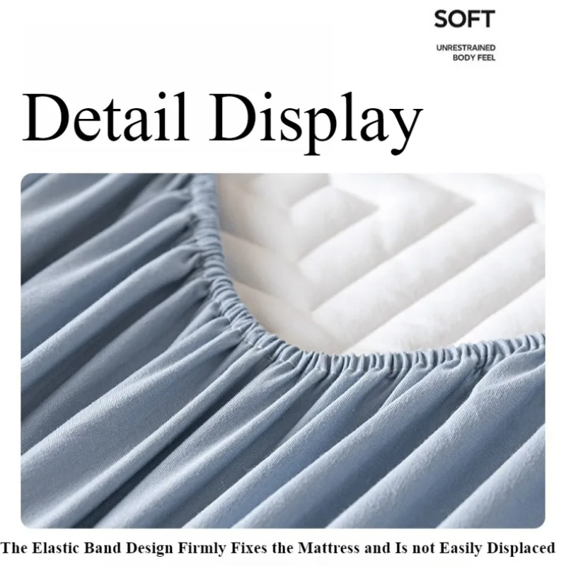 رشاقته مبطن المنزل المجهزة السرير/غطاء المرتبة تنفس حامي المجهزة غطاء سرير 90/120/135/150180/200lençol De Cama De Casal