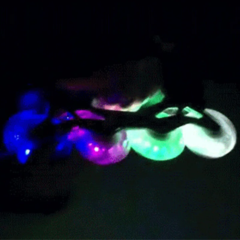 92A Flashing Wheels 80 76 72mm LED Inline Skates Wheels for Free Skating Slalom Slide Street Road Skating Patine