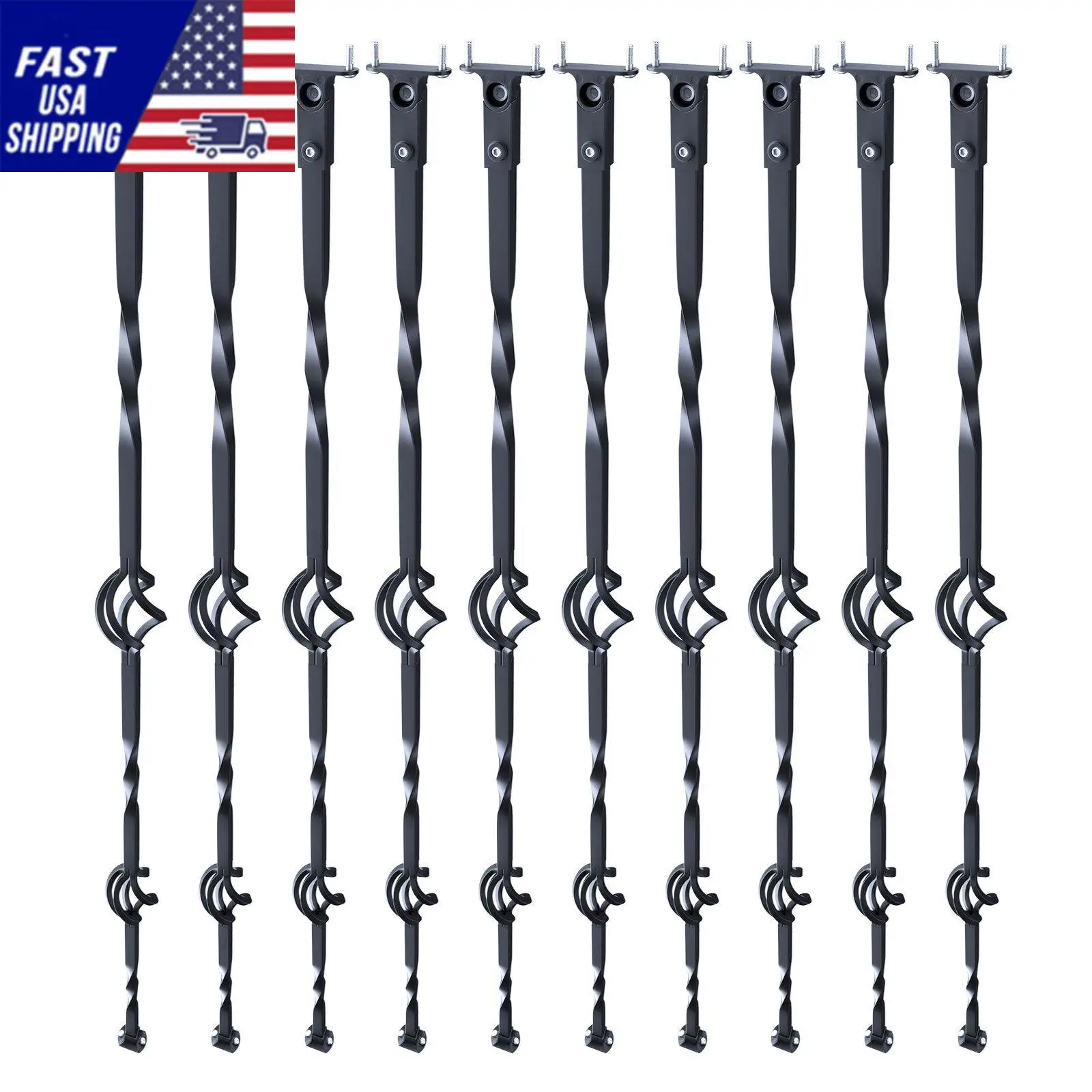 Staircase Metal Balusters, 44'' x 1/2