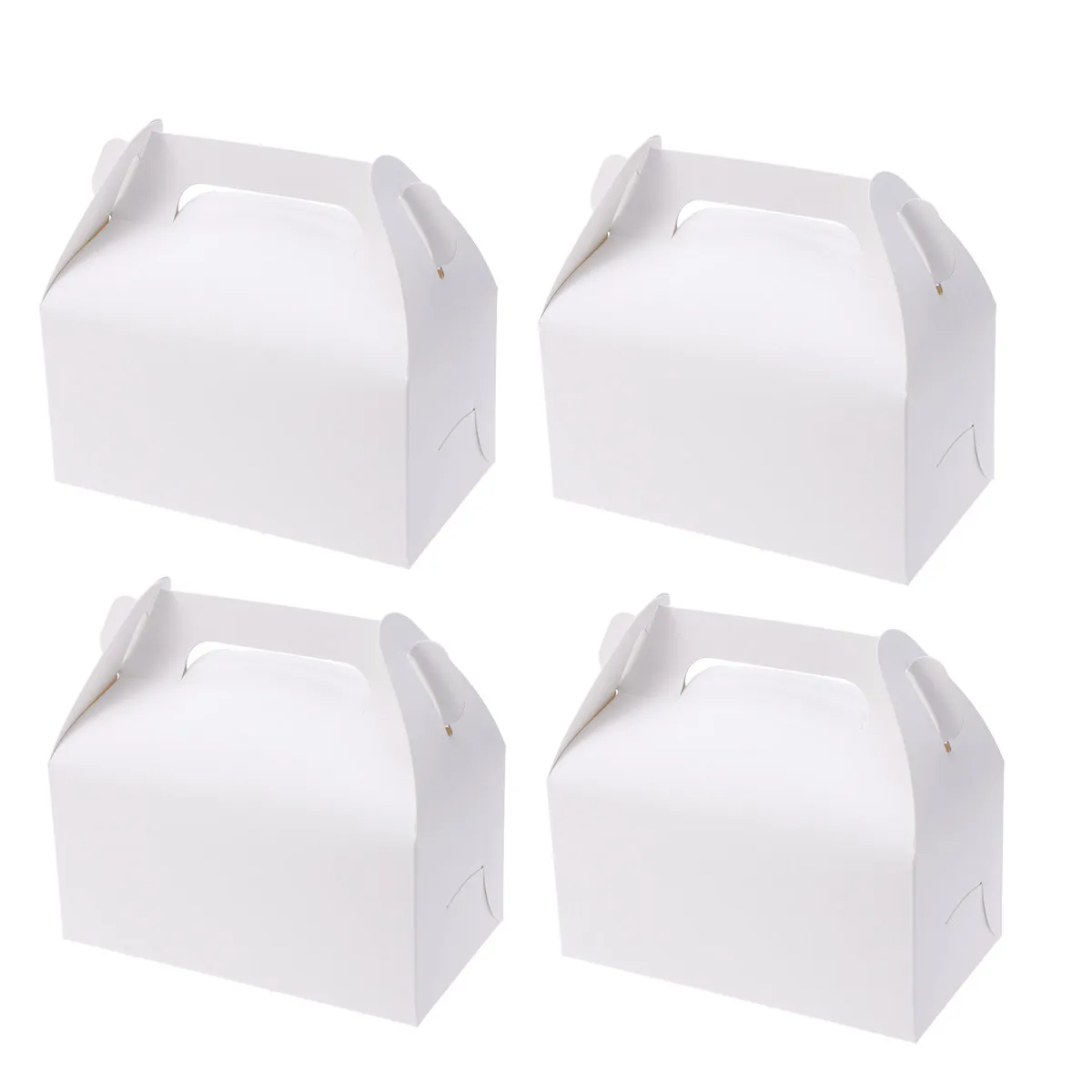 30 Pcs Paper Gift Boxes Candy Treat Cake Favor Packaging for Weddings Birthdays Parties and Baking